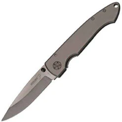 Boker Plus ANTI-MC Tactical Knife, High-Tech Ceramic, Titanium Handle